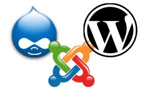 Wordpress, Drupal, Joomla
