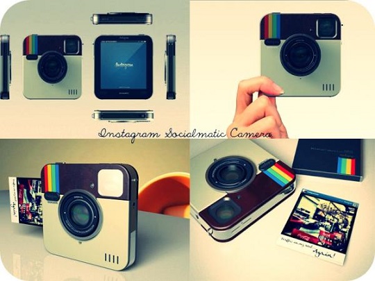 autopista efecto grandioso Llega la cámara Instagram - Camara digital Socialmatic, polaroid